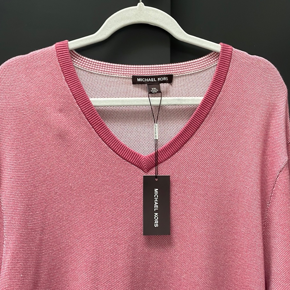 Mens Michael Kors v-neck sweater
